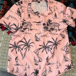 Hawaiian Button-up Shirt